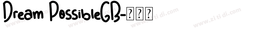 Dream PossibleGB字体转换